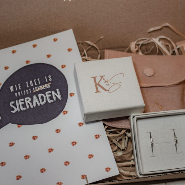 Wie zoet is krijgt sieraden