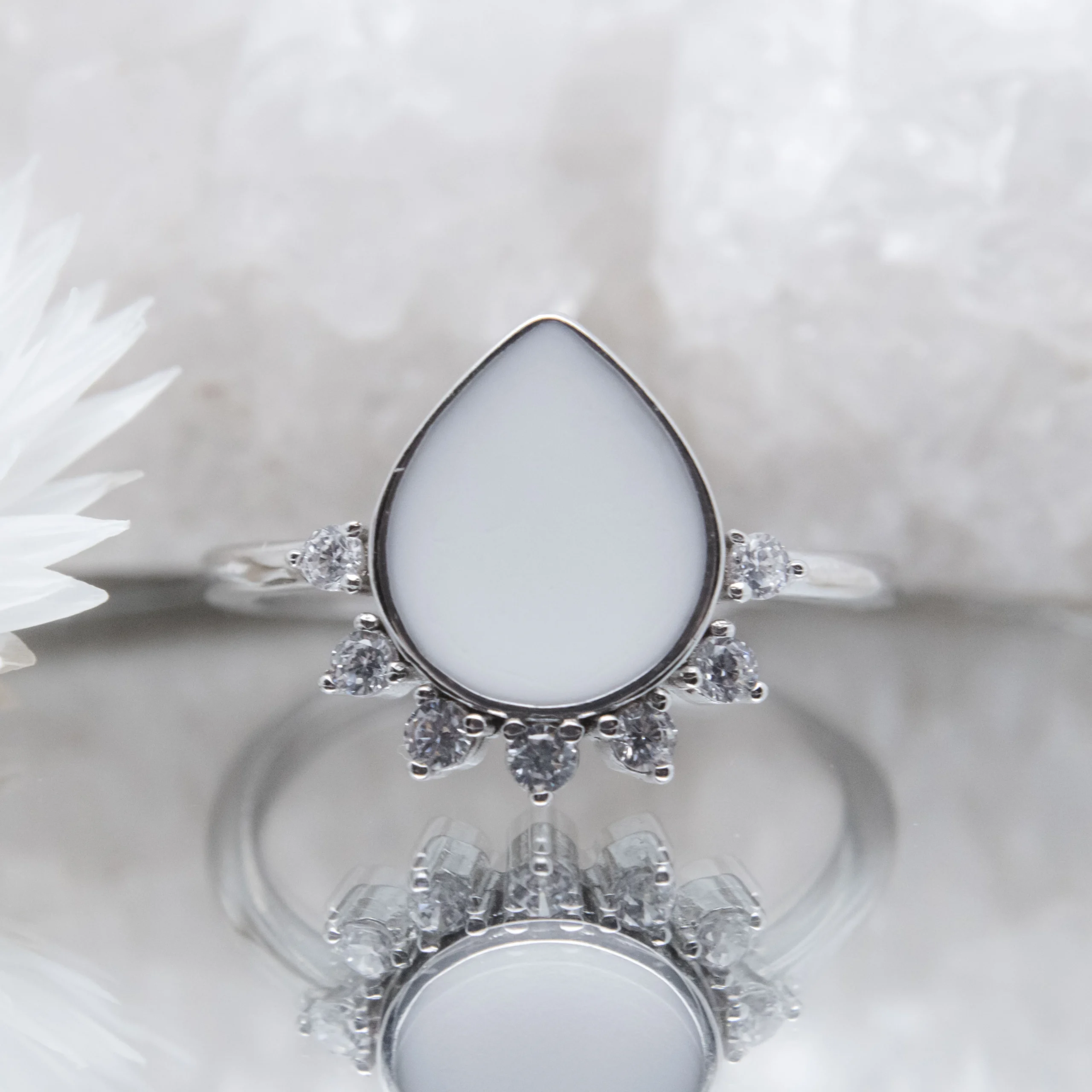Crowned drop - Herinneringsring